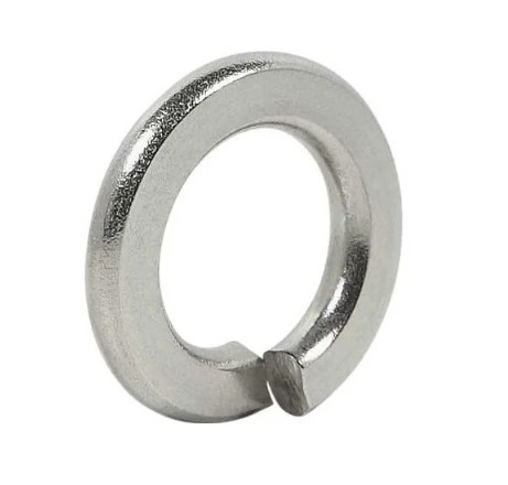 Arruela de Pressão M16 Zincado Branco - 100 Unidades