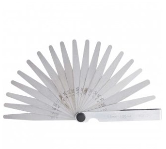 Calibre de Folga 0,05 a 1mm com 20 Lâminas - 3595100020 - Vonder