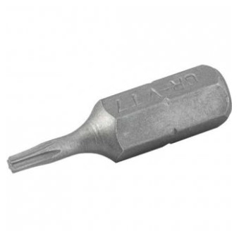 Jogo de Bits Ponteiras Hexalobular com Encaixe 1/4 Pol. T7 X 25mm - 3538007025 - Vonder