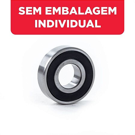 Rolamento Rígido de Esferas - 6203 2rs B - Sem Embalagem Individual - Gtop Gbr