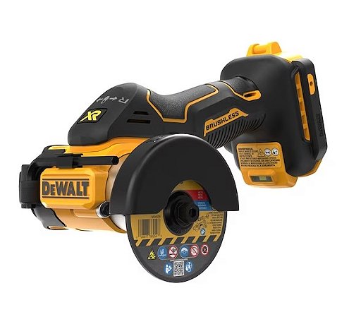 Recortadora para Acabamento Sem Fio 20v Max* Sem Bateria e Sem Carregador - Dcs438b-b3 - Dewalt