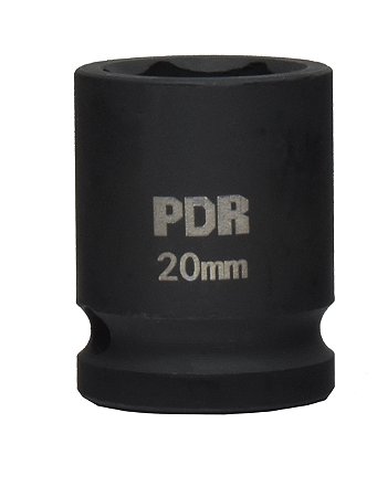 Soquete Curto de Impacto 1/2 Pol. 20mm 38mm - Pro-1220c - Pdr