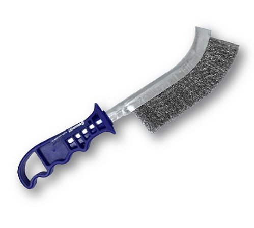 Escova Manual de Aço Carbono com Cabo de Plástico - 3957 - Berwanger