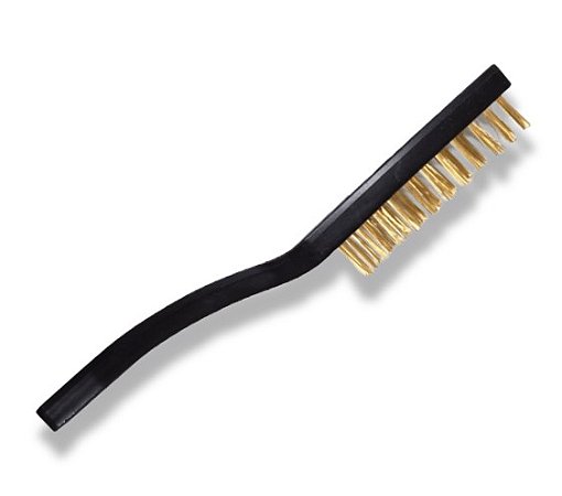 Escova Manual de Aço Carbono com Cabo de Plástico 4 Fileiras - 3959 - Berwanger
