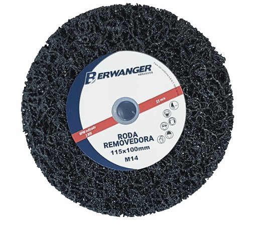 Roda Removedora com Rosca M14x115x100mm - 2267 - Berwanger