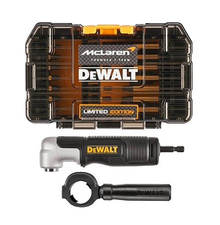 Kit Bits com Adaptador Angular com 33 Peças Mc Laren Edição Limitada - Dt70782-qz - Dewalt