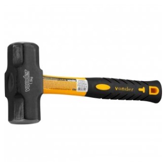 Marreta Oitavada 1,5kg com Cabo de Fibra - 3589004150 - Vonder