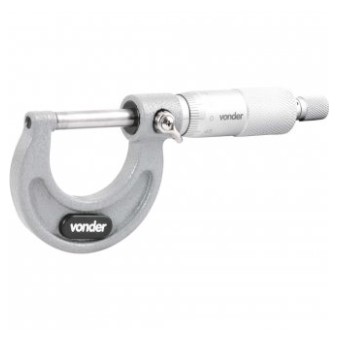 Micrômetro Externo 0mm - 25mm Graduação 0,01mm - Mc 025 - Vonder