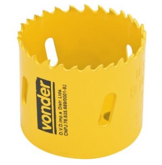 Serra Copo de Aço Rápido 29mm 1.1/8 Pol. - 3511028000 - Vonder