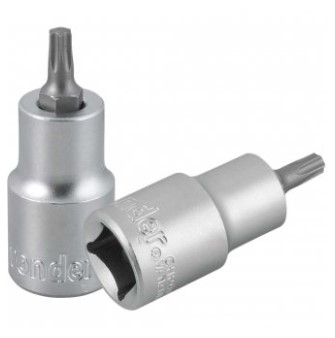 Soquete Hexalobular Macho T-27 Encaixe 1/2 Pol. - 3039012027 - Vonder