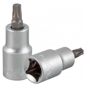 Soquete Hexalobular Macho T-40 Encaixe 1/2 Pol. - 3039012040 - Vonder