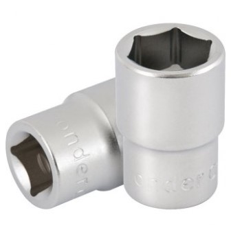 Soquete Sextavado com Encaixe de 1/2 Pol. 14mm - 3039100014 - Vonder