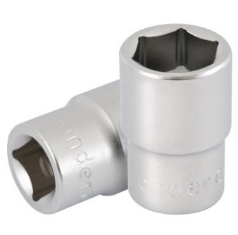 Soquete Sextavado com Encaixe de 1/2 Pol. 10mm - 3039100010 - Vonder