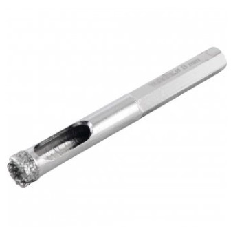 Serra Copo Diamantada 8mm Refrigerada com Haste - 3617000008 - Vonder