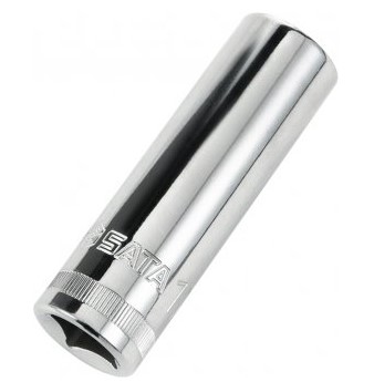 Soquete Estriado Longo com Encaixe de 1/2 Pol. 17mm - St13817 - Sata