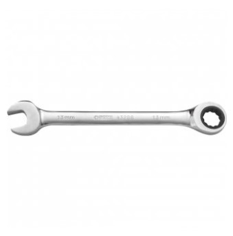 Chave Combinada com Catraca 13mm Aço Cromo Vanádio Cromado e Polido - St43206st - Sata