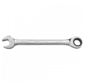 Chave Combinada com Catraca 22mm Aço Cromo Vanádio Cromado e Polido - St43214st - Sata
