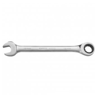 Chave Combinada com Catraca 19mm Aço Cromo Vanádio Cromado e Polido - St43212st - Sata
