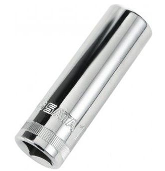 Soquete Estriado Longo com Encaixe de 1/2 Pol. 12mm - St13812 - Sata