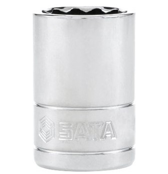 Soquete Estriado com Encaixe de 1/2 Pol. X 8mm - St13619sc - Sata