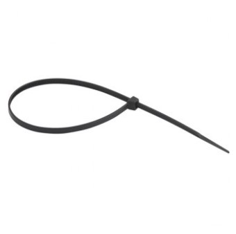 Abraçadeira de Nylon Preta 280x4,8mm com 100 Peças - 2809028048 - Nove54