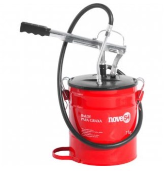 Bomba Manual para Graxa com Reservatório para 7 Kg - 5117007000 - Nove54