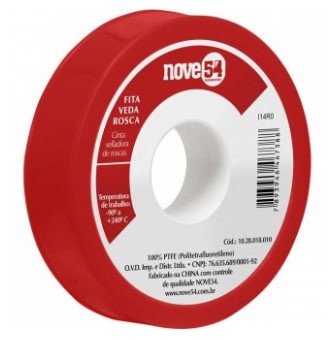 Fita Veda Rosca 18mm X 10m - 1028018010 - Nove54