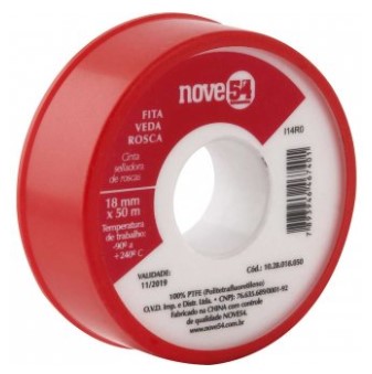 Fita Veda Rosca 18mm X 50m - 1028018050 - Nove54