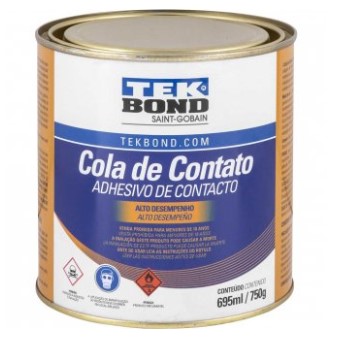 Cola de Contato com Toluol 750g - 1636001750 - Tekbond