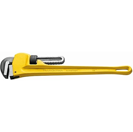 Chave para Tubos 12 Pol. com Corpo em Ferro Fundido e Mandíbulas em Aço Alto Carbono Modelo Americano - 41067012 - Tramontina Master
