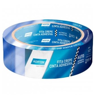 Fita Crepe Automotiva 48mm X 40m Azul - 1039004840 - Norton