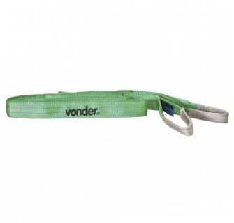 Cinta para Elevação de Cargas 7:1 2m 2tf Verde - Ce 220 - Vonder