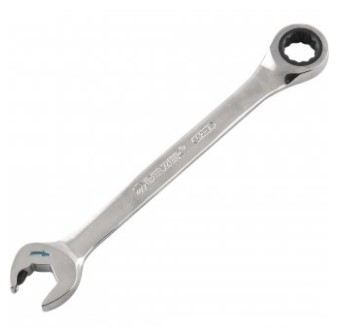 Chave Combinada Speedy com Catraca 14mm Aço Cromo Vanádio Cromado e Polido - St43610 - Sata