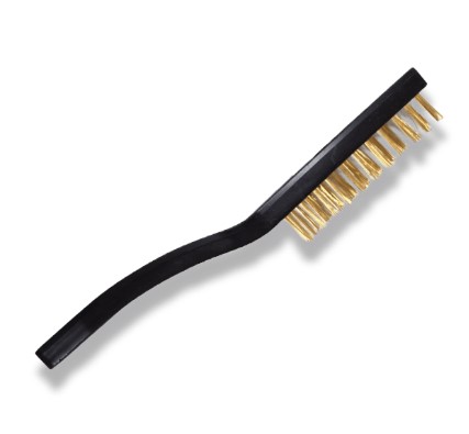 Escova Manual de Aço Carbono com Cabo de Plástico 3 Fileiras - 3958 - Berwanger