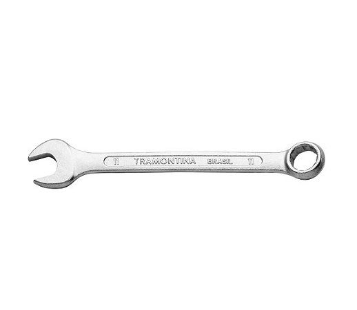 Chave Combinada 11mm com Corpo em Aço Especial Cromado - 41128111 - Tramontina Basic