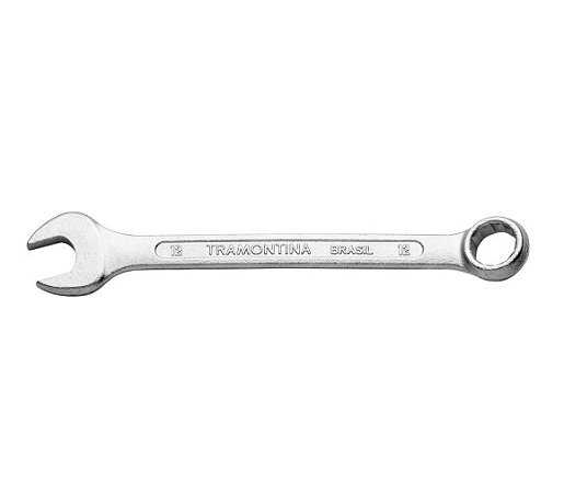Chave Combinada 12mm com Corpo em Aço Especial Cromado - 41128112 - Tramontina Basic
