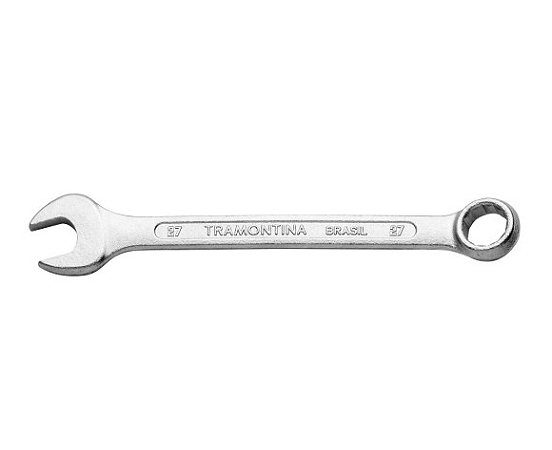 Chave Combinada 27mm com Corpo em Aço Especial Cromado - 41128127 - Tramontina Basic