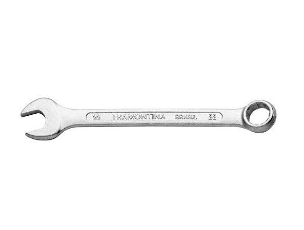 Chave Combinada 22mm com Corpo em Aço Especial Cromado - 41128122 - Tramontina Basic