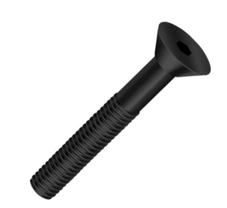 Parafuso Allen M5x40 Chata Enegrecido - 100 Unidades