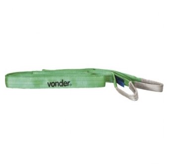 Cinta para Elevação de Cargas 7:1 3,0m 2,0 Tf Verde - Ce 230 - Vonder