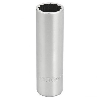 Soquete Estriado Longo com Encaixe de 1/2 Pol. 10mm - 3039100001 - Vonder