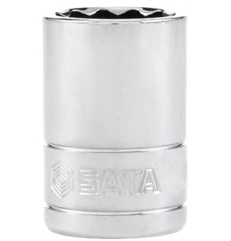 Soquete Estriado com Encaixe de 1/2 Pol. X 18mm - St13609sc - Sata