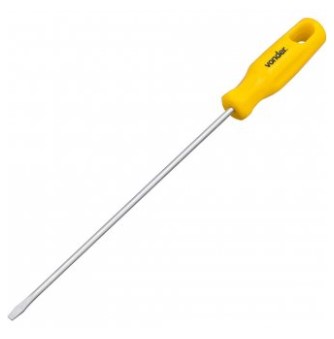 Chave de Fenda 1/8 X 6 Pol. Aço Cromo Vanádio com Ponta Magnetizada - 3070218600 - Vonder