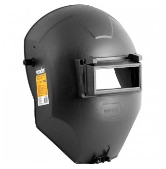 Máscara para Solda com Visor Articulado Ajuste com Catraca - Vd 726 - Vonder