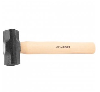 Marreta Oitavada 1kg com Cabo de Madeira - 3078607010 - Momfort