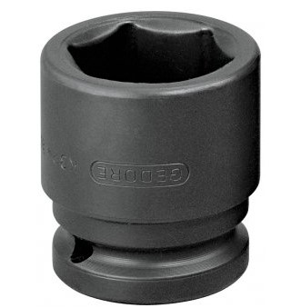 Soquete Sextavado de Impacto Encaixe de 3/4 Pol. 19mm - 020001 - Gedore