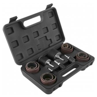 Jogo de Lixas Tubulares para Furadeira/parafusadeira com 25 Peças - 1250005025 - Vonder