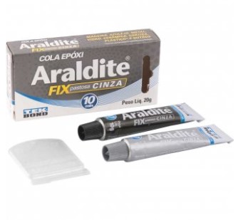 Adesivo Araldite Pastoso Cinza 20g - Tekbond
