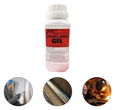Gel Decapante 625g Mc para Aço Inox