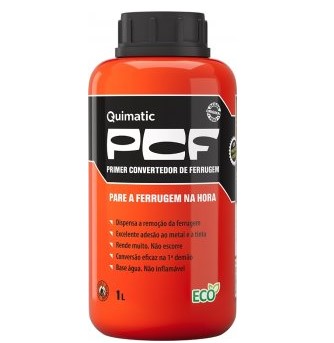 Convertedor de Ferrugem Pcf Primer 1l Quimatic Tapmatic